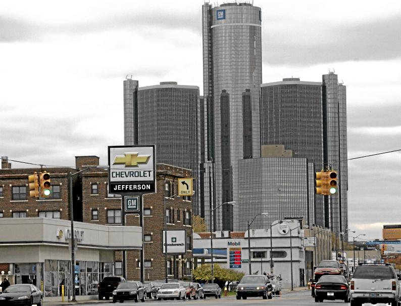 Autrefois berceau de l'automobile triomphante, Detroit se retrouve sans le sou 