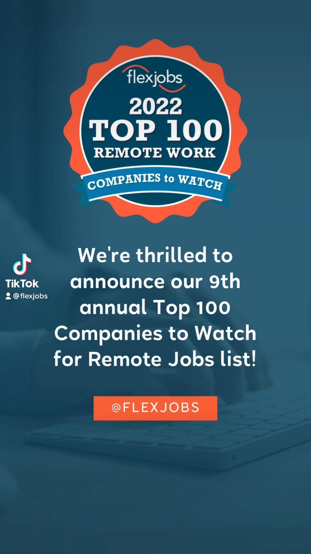 The Top 100 Companies For Remote Jobs In 2022 
