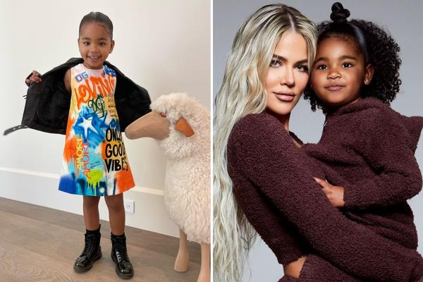La fille de Khloe Kardashian, 3 ans, porte une robe Dolce & Gabbana à 495 $ après que la star a été critiquée pour « ne pas donner aux personnes dans le besoin » 