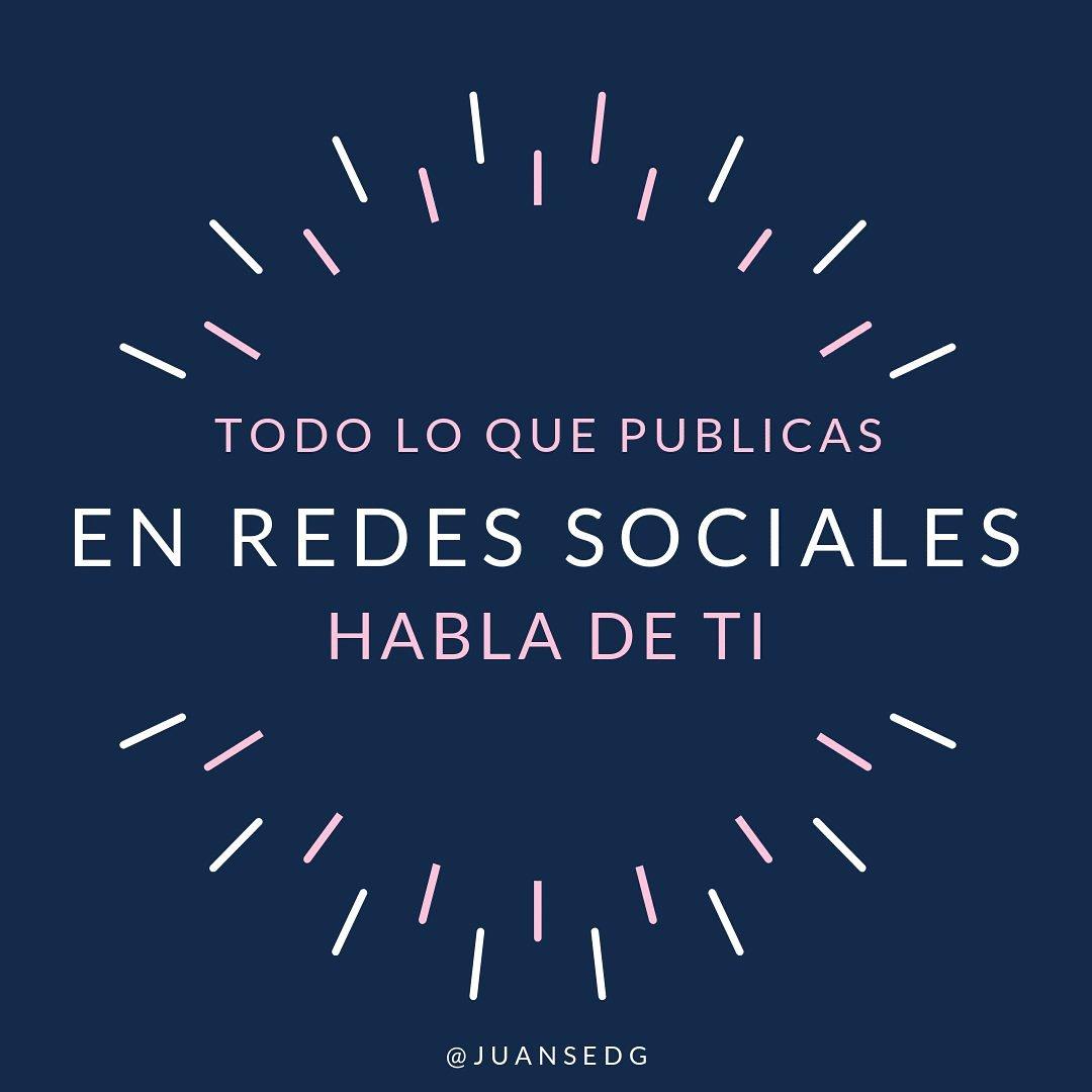 Dime qué publicas en redes sociales y te diré cómo eres