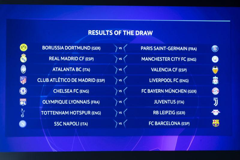 Осминафиналите на Шампионската лига: Това са отборите 