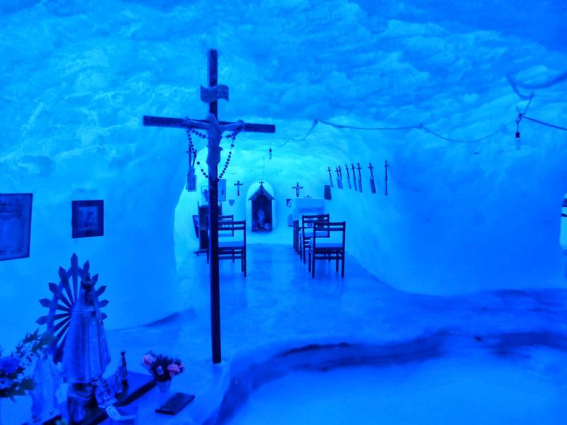 The southernmost churches in the world are in Antarctica