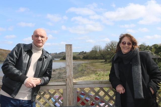 PHOTOS et VIDÉO Finistère : Jane Birkin en tournage à Lannilis avec Gaëtan Roussel et Miossec