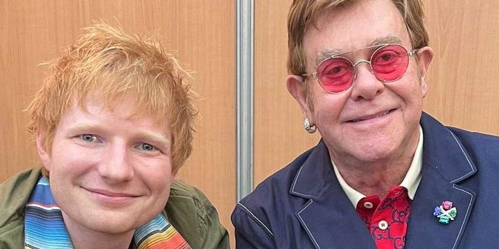 Musikalische Kollaboration Elton John und Ed Sheeran arbeiten an einem Weihnachtssong