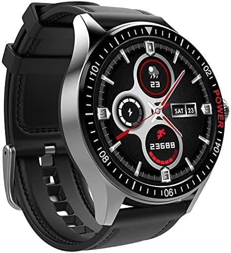 St. Leonhard Smartwatch SW-430.hr mit Always-On-Display, Bluetooth, App, Herzfrequenz, IP68