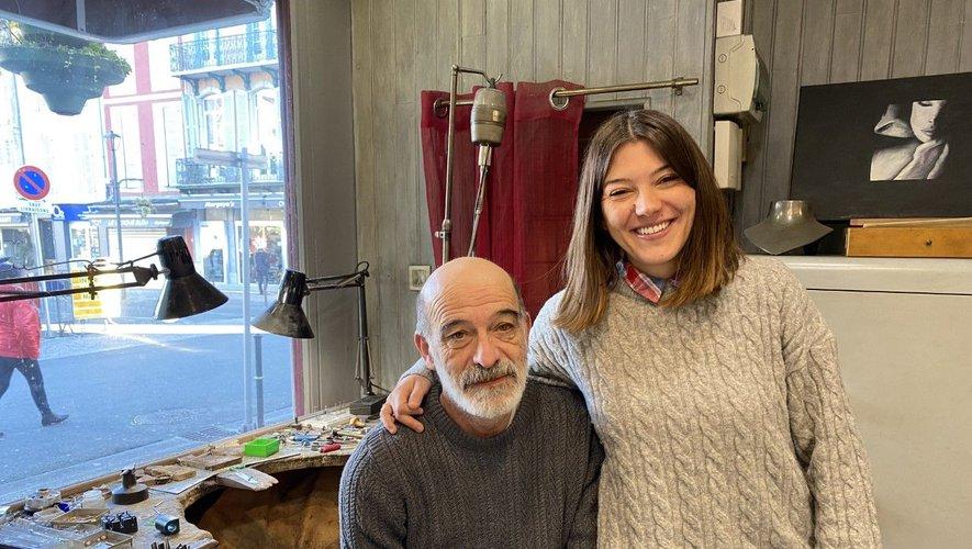 Bagnères: Virginie joins her father Yves, at La Bijouterie Menvielle