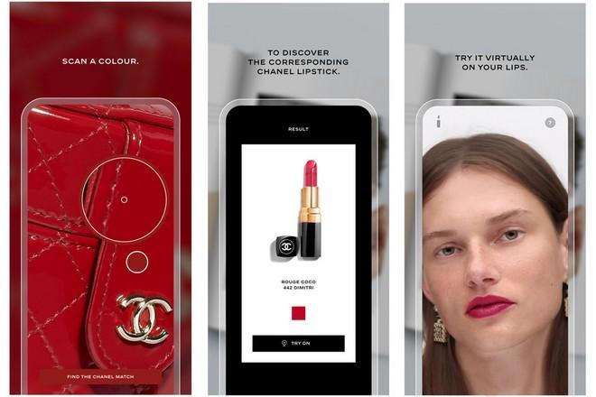 Chanel propose une application d’identification du bon rouge à lèvres 
