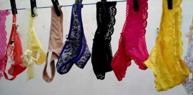 She denounces her neighbor for hanging her underwear to "seduce" her husband