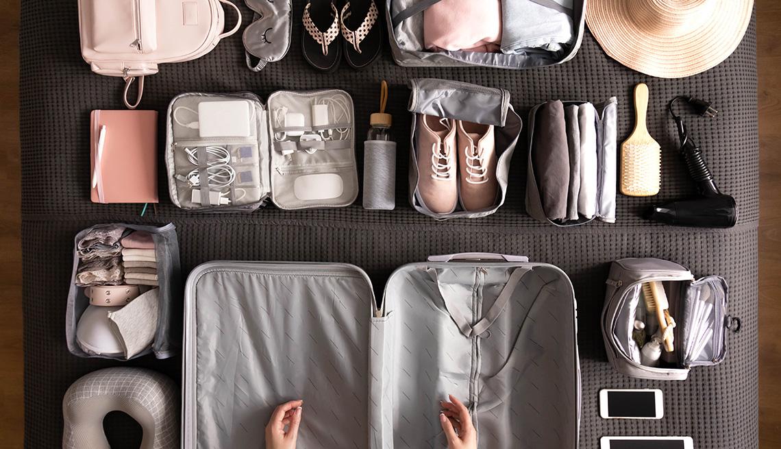 Bolsa de viaje para meter toda la ropa que necesitas para tus vacaciones
