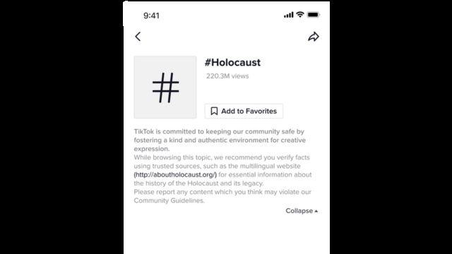 Holocaust Memorial Day: TikTok launches plan to fight Holocaust denial 