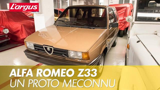 Alfa Romeo Z33 Free Time (1984). Le Fiat Multipla avant l'heure ?