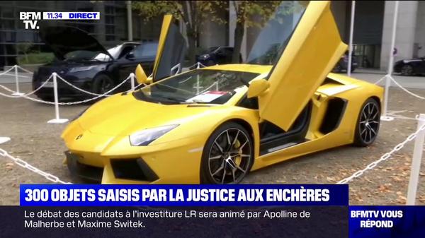 Bruno Le Maire appears at the wheel of a Lamborghini confiscated from a trafficker in Nancy