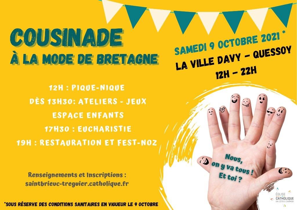 The diocese of Saint-Brieuc and Tréguier is organizing its first “Brittany-style” cousinade on Saturday, in Quessoy