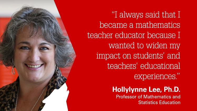 NC State Distinguished Education Professor Hollylynne Lee Receives Cherry Award 