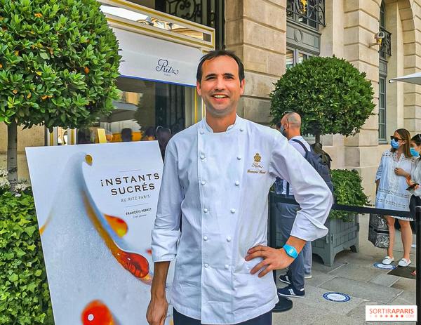 François Perret, Pastry chef of Ritz: "A pastry is volume, softness, vaporous"