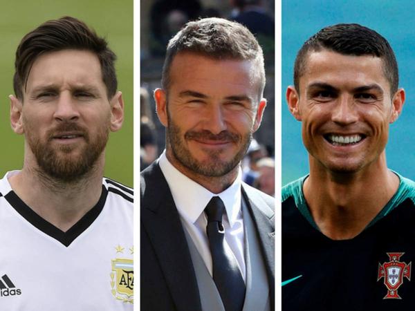 Beckham 2é, Messi 3é… les 5 footballeurs les plus riches du monde actuellement (2022) 