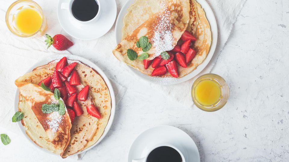  Recipe: pancakes without milk - with only 5 ingredients |  GALA.de