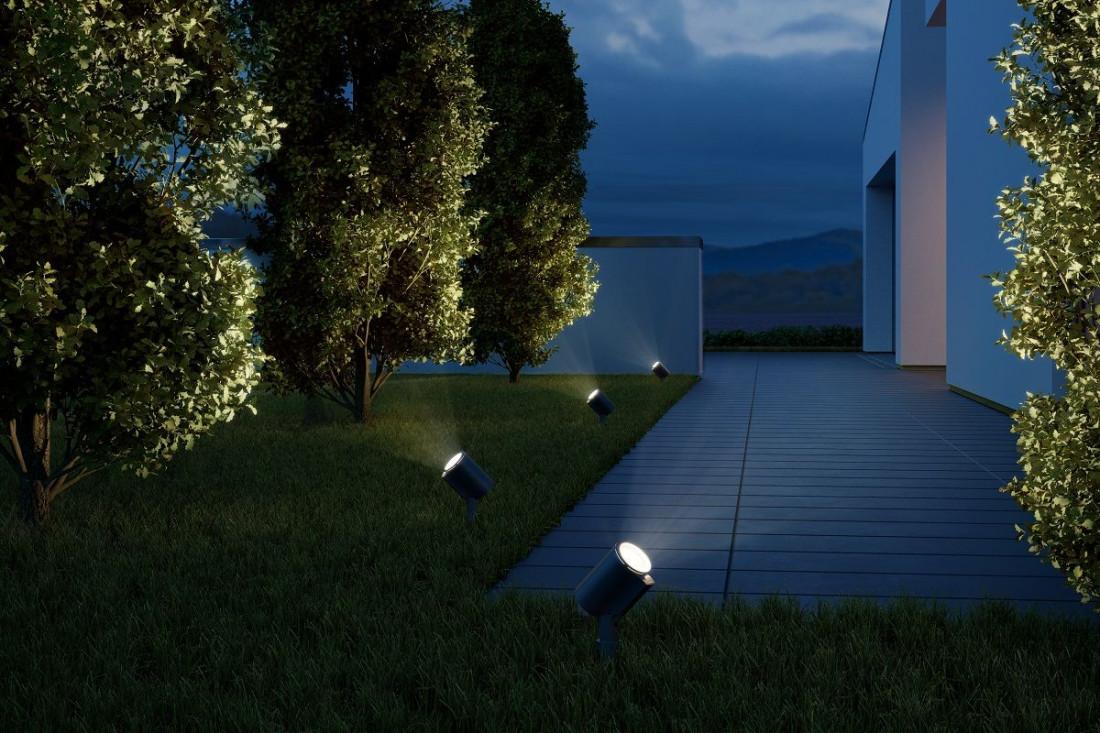 Oświetlenie zewnętrzne budynku i ogrodu | Budujemy Dom