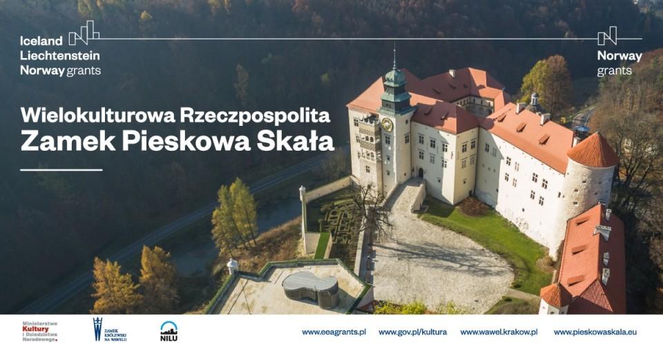 Construction Construction Castle in Pieskowa Skala goes to renovation