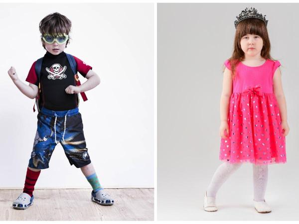 Анализ на хиляди дрехи: В pink Trap: Как стереотипното облекло оформя децата 