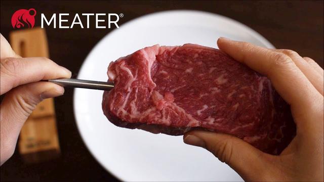 Steak-Zubereitung leicht gemacht: Fleischthermometer Meater + im Test