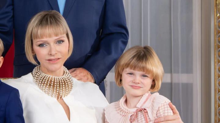Charlène of Monaco: Daughter Gabriella hairstyle is a trend!