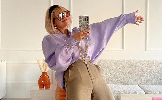 More pep for your wardrobe: fashion blogger "irinahap" shows you how it's done!