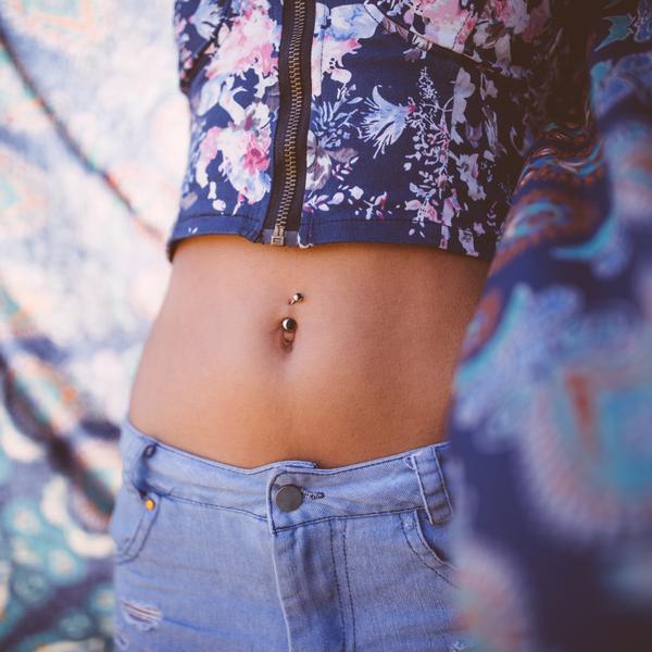 Belly button piercing: You have to pay attention to that