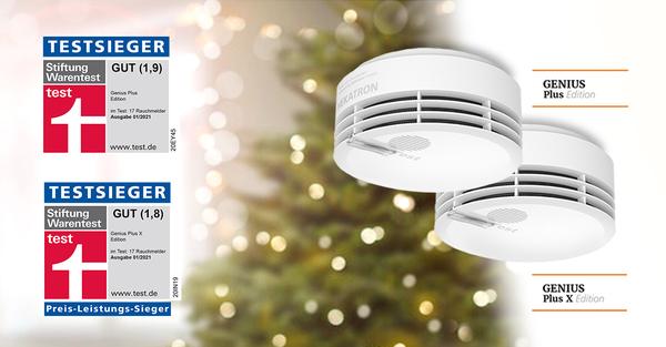 Smoke detector winner in comparison: functions, performance, price Stiftung Warentest smoke detector test winner 2021 at a glance