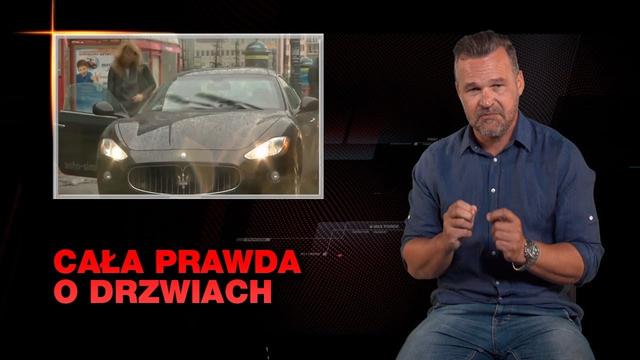 Adam Kornacki wyjaśnia sprawę z urwanymi drzwiami Maserati. Ile kosztowała naprawa? 
