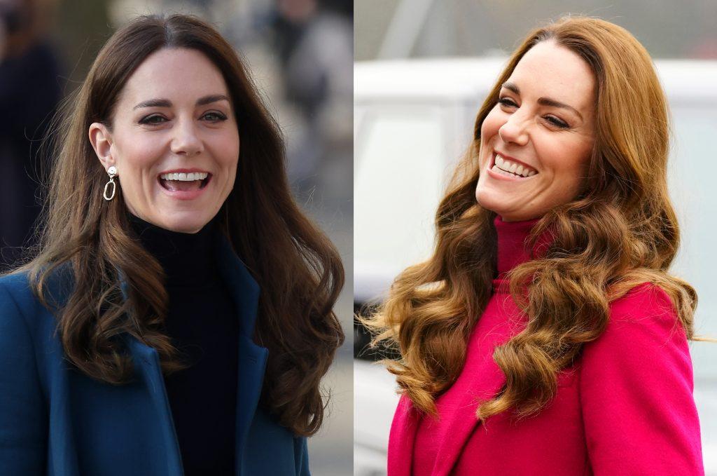 Herzogin Kate überrascht mit neuer Haarfarbe und Stufenschnitt 