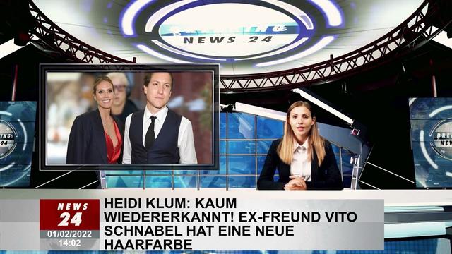 Heidi Klum: Tuskin tunnistettavissa! Entisellä poikaystävällä Vito Schnabelilla on uusi hiusväri