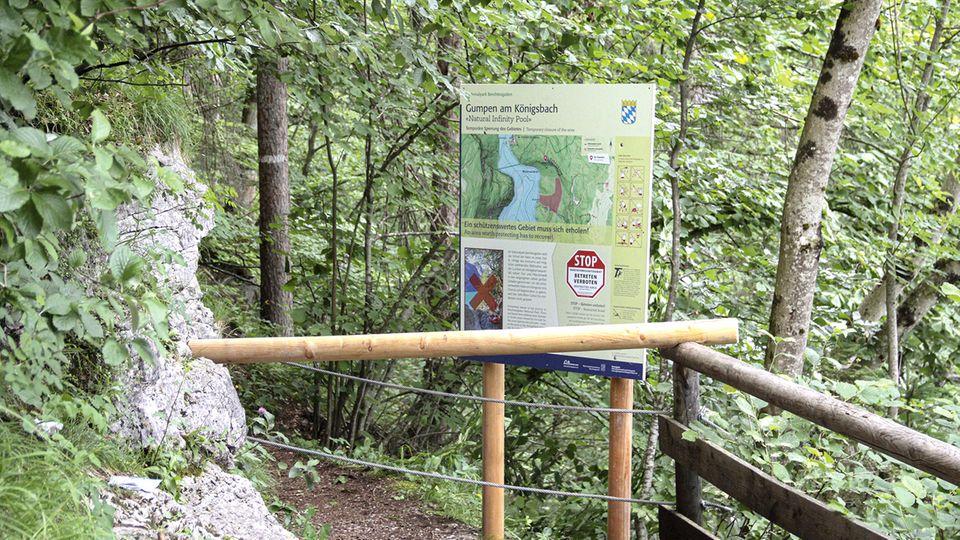 Gumpen am Königssee: Nationalpark macht Instagram-Hotspot dicht 