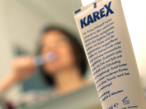 Fluoride and dental health: Dentists criticize Karex advertising