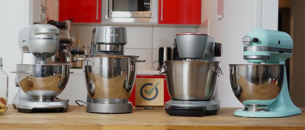Küchenmaschinen-Test: Stiftung Warentest prüft Maschinen von KitchenAid, Kenwood, Bosch & Co. 