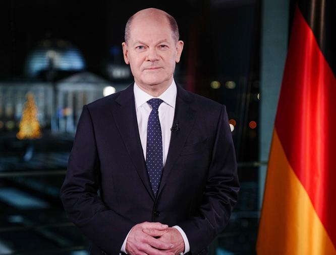 New Year's address Olaf Scholz: "Now it depends on speed"