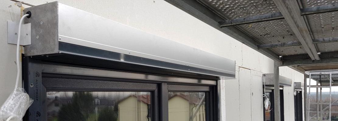 Installation of external blinds on facade windows - step by step