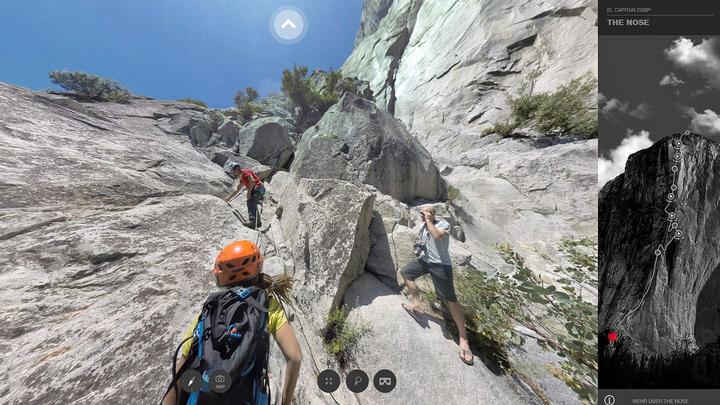 El Capitan - Klettern Sie durch die 1000-Meter-Granitwand