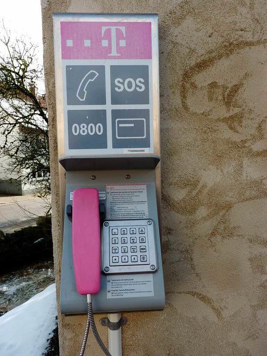Last public phone will be disconnected 