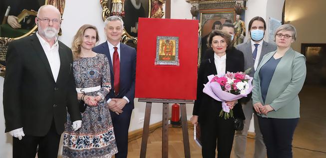 Jedna z 29 skradzionych ikon wróciła do Muzeum Warmii i Mazur w Olsztynie [ZDJĘCIA]