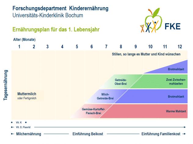 Empfehlungen für die Säuglingsernährung in Deutschland
