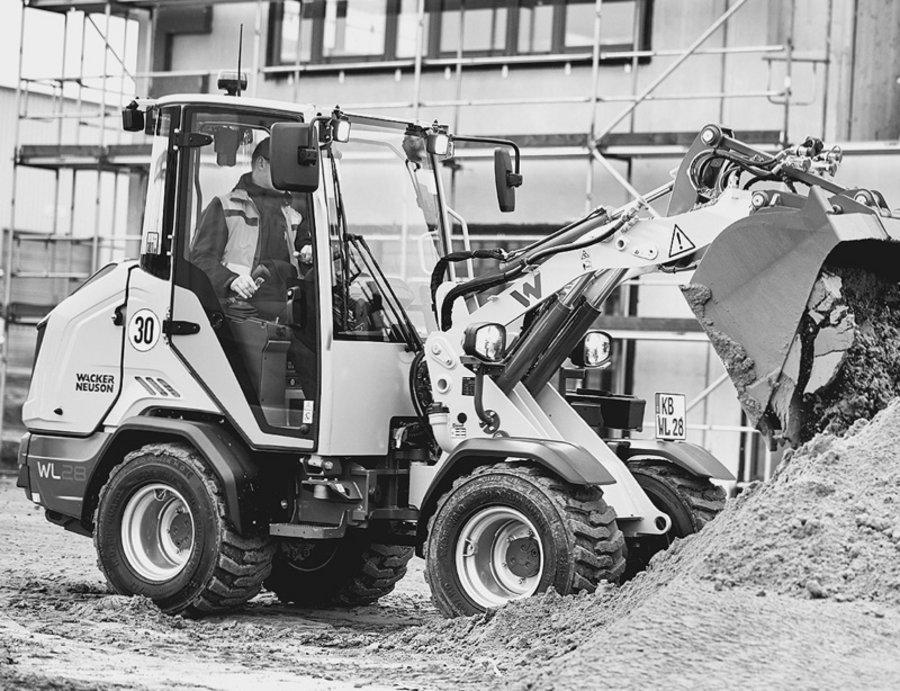 Flexible Maschinen von Wacker Neuson: Radlader sind ganzährig im Einsatz - ABZ Allgemeine Bauzeitung 