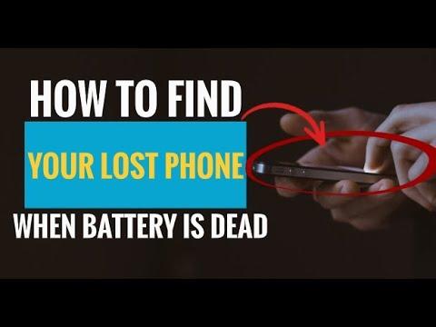 How to find your lost phone – even if the battery is dead