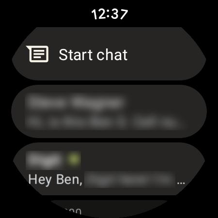 New Google Messages app rolling out to Galaxy Watch 4 - SamMobile 