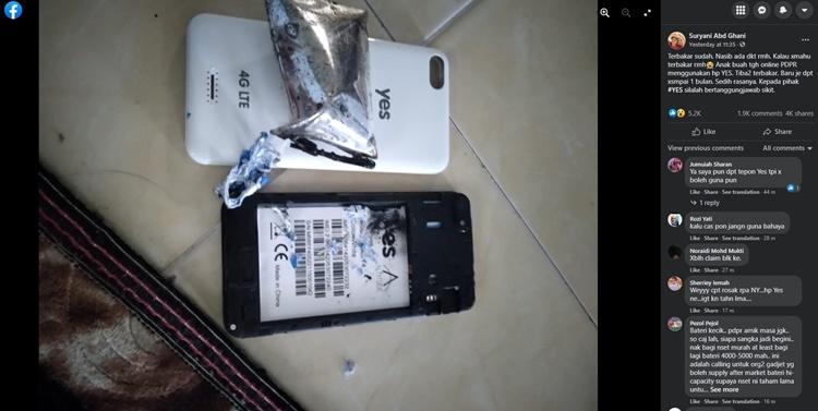 YTL to investigate phone that exploded during student’s online lesson