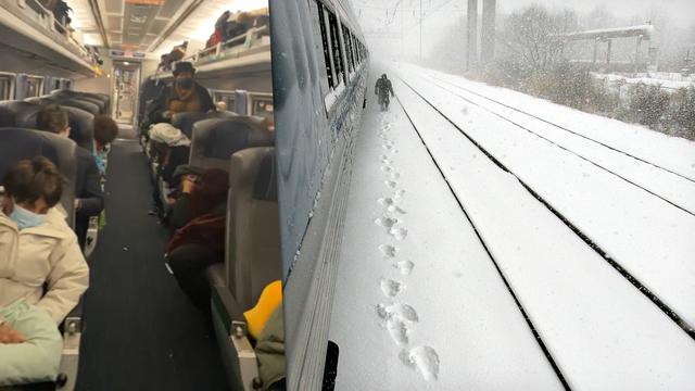 Dramat pasażerów. Spędzili 40 godzin w pociągu bez jedzenia i toalety