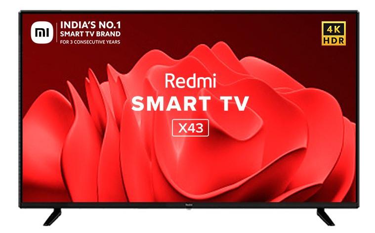 Redmi Smart TV X43 with 4K Dolby Vision display, 30W speakers, Android TV 10 launched in India: price, specs