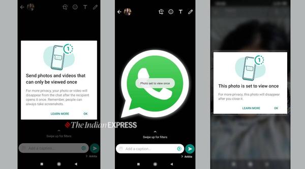 How to send 'View Once' disappearing photos and videos in WhatsApp 