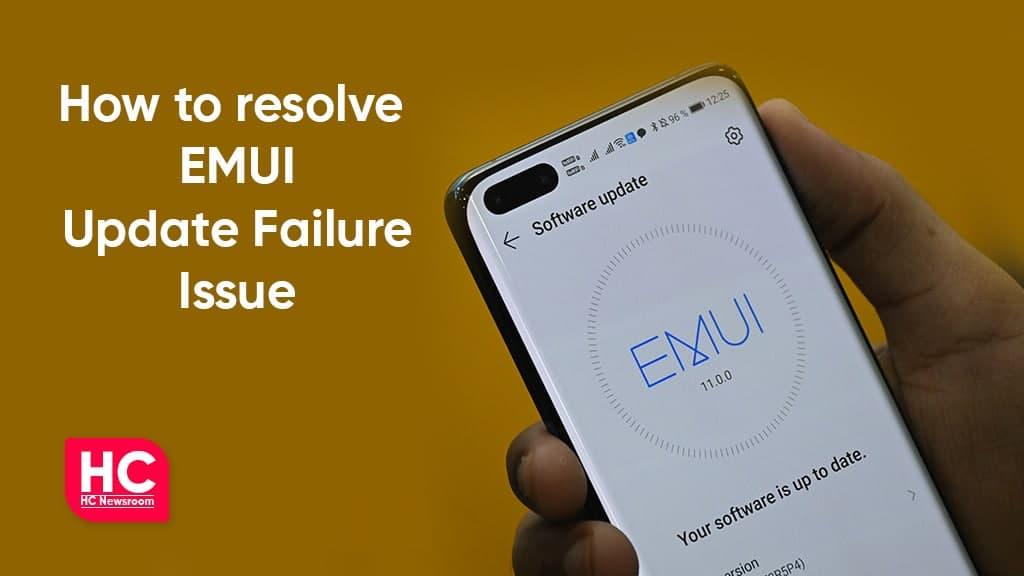 How to solve Huawei EMUI update failure issue - Huawei Central