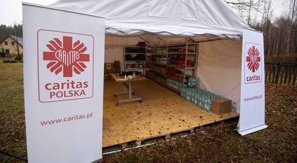 Help at the border with Belarus.Caritas Polska initiatives - News - Polskieradio24.pl